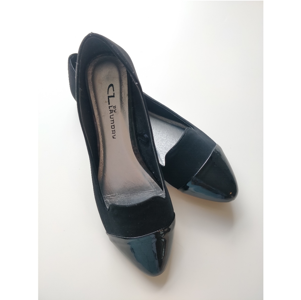 CL Leather & Suede Flats